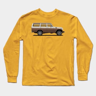 Land Cruiser FJ55 - Brown Long Sleeve T-Shirt